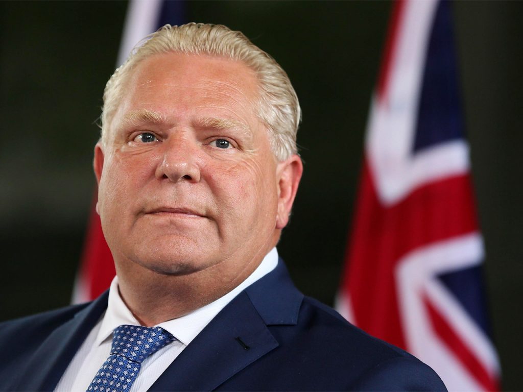 Foto: Premier Doug Ford, em Ontário (CC BY-SA 2.0 Bruce Reeve)